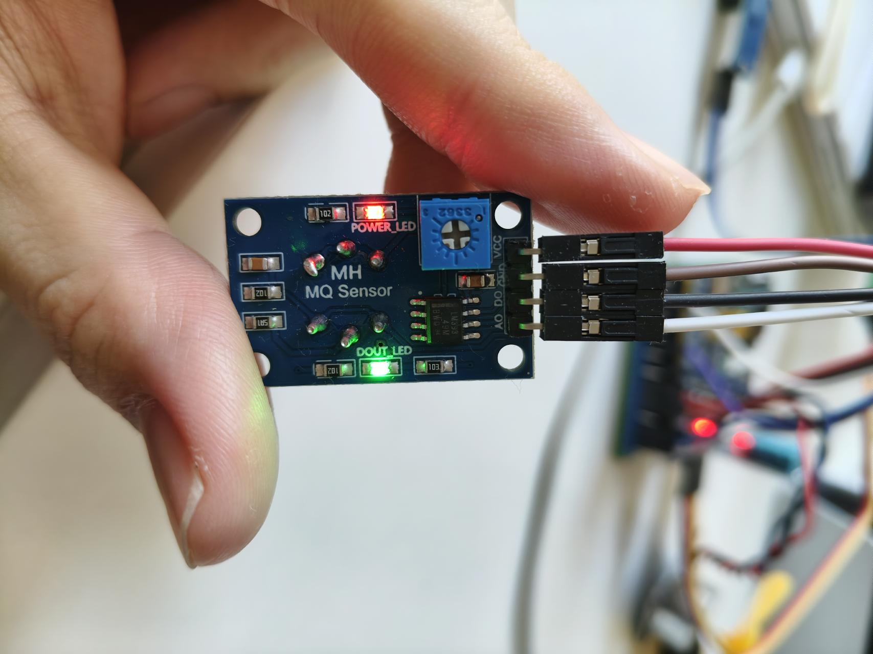 MQ135 模块硬件照片
